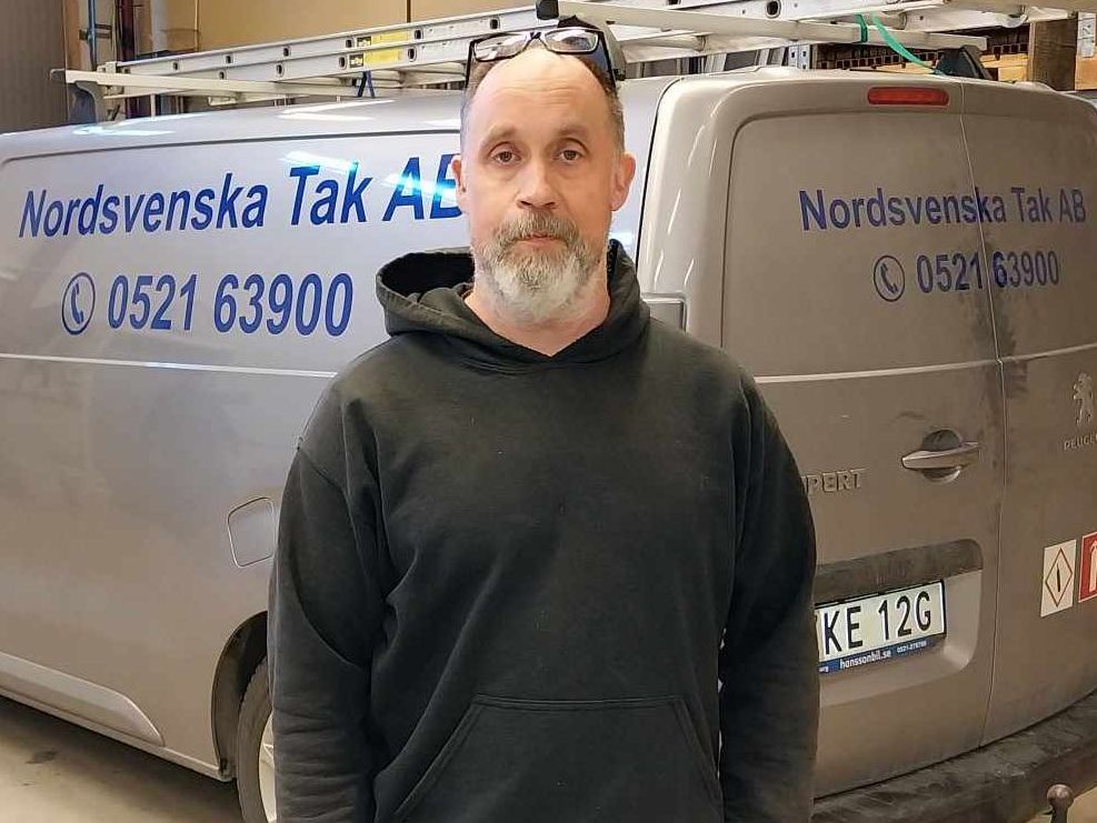 Personal på Norsvenska tak - takläggare trestad
